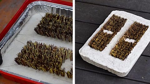 DIY Cement Boot Brush Mat | DIY Joy Projects and Crafts Ideas
