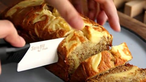 Cream Cheese Banana Cake Recipe | DIY Joy Projects and Crafts Ideas