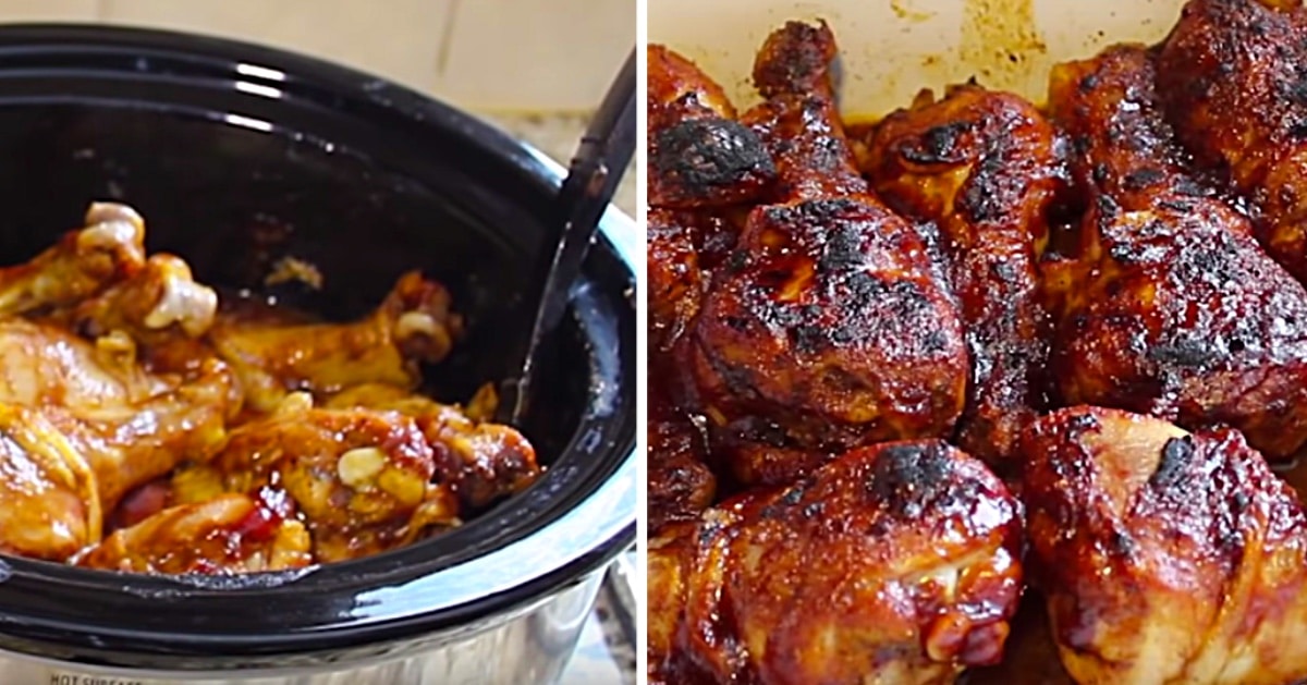 Crockpot BarBQ Chicken Recipe | DIY Joy Projects and Crafts Ideas