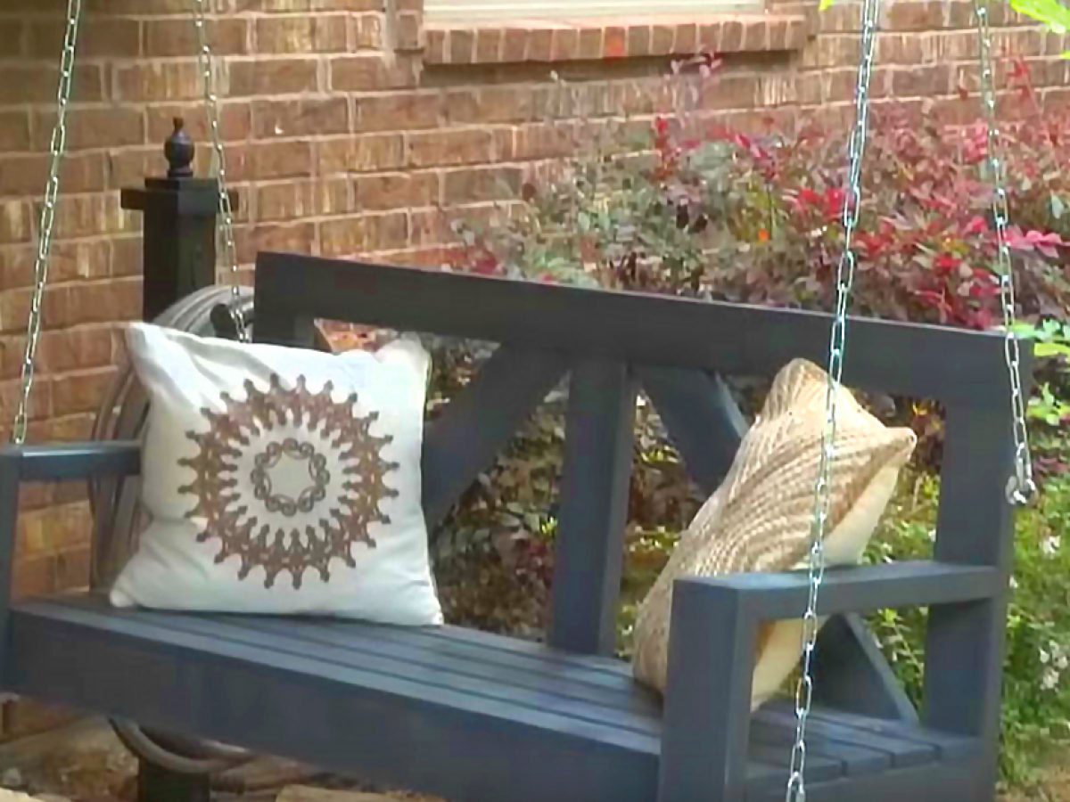 DIY 40 Farmhouse Porch Swing
