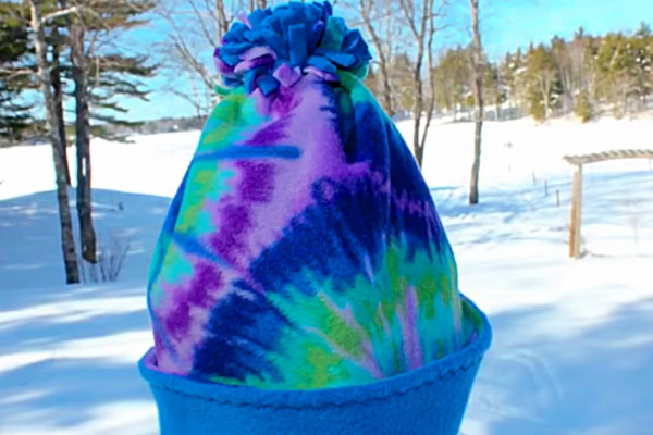 Learn to Sew A 1 Hour Winter Fleece Hat