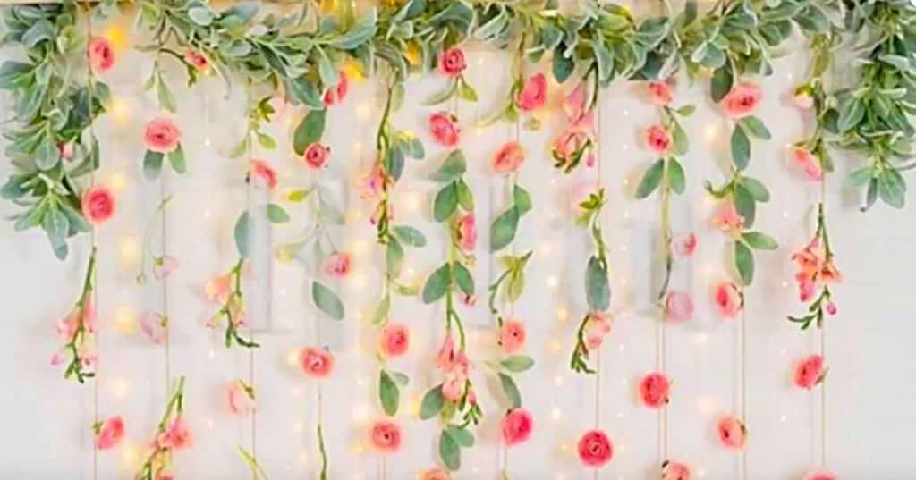 Learn To Make This DIY Floral Wall Art