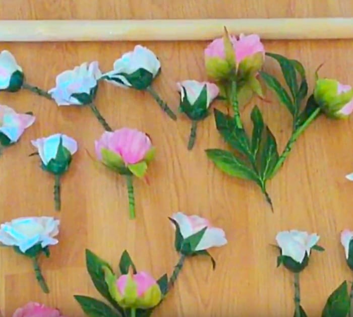 DIY Floral Wall Art