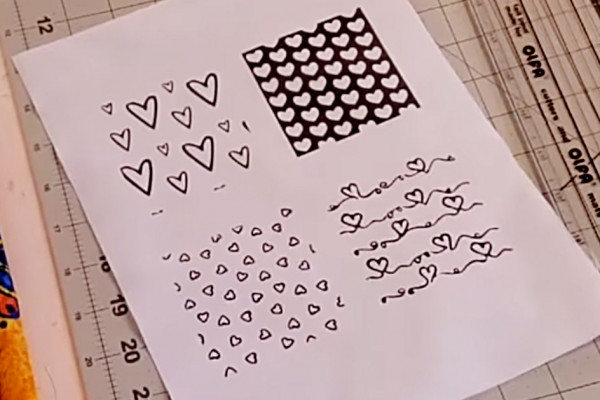 Make DIY Printed Fabric using Freezer Paper