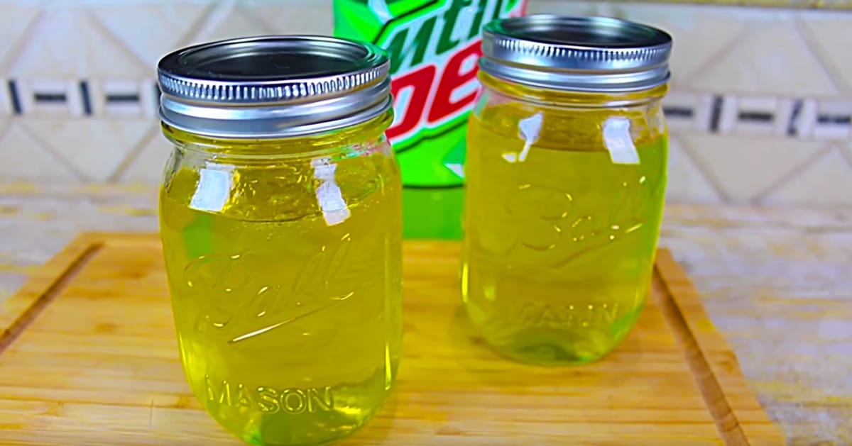 Mountain Dew Jelly Recipe | DIY Joy Projects and Crafts Ideas