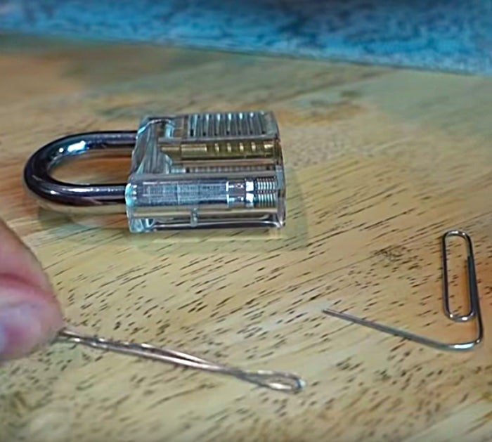 How To Pick A Lock With A Paperclip