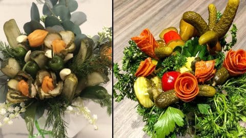 Pickle Bouquets And Pepperoni Roses Are A Thing | DIY Joy Projects and Crafts Ideas
