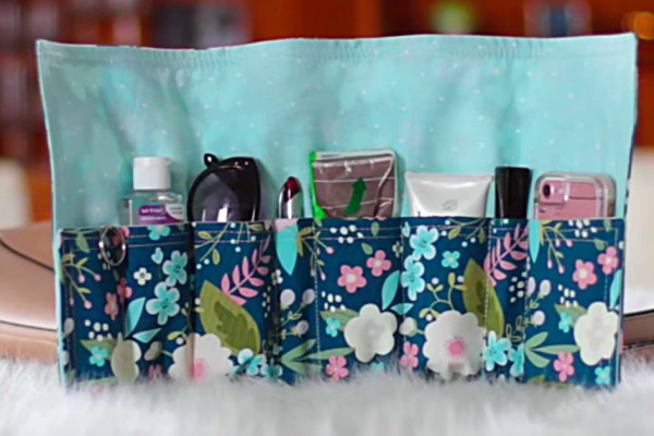Learn to sew a DIY bag insert using a placemat