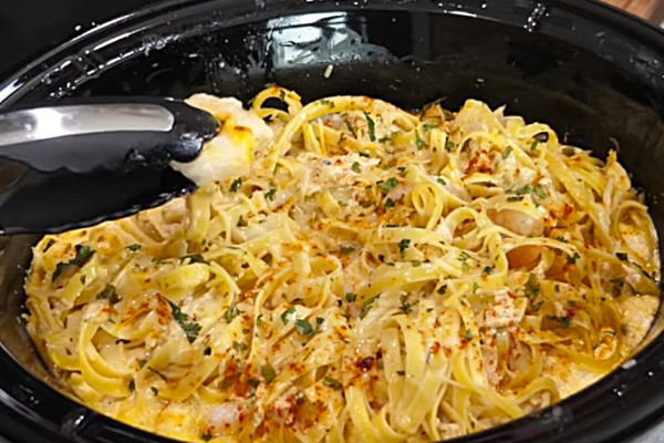 Learn To Make a delicious Cajun shrimp fettuccine recipe