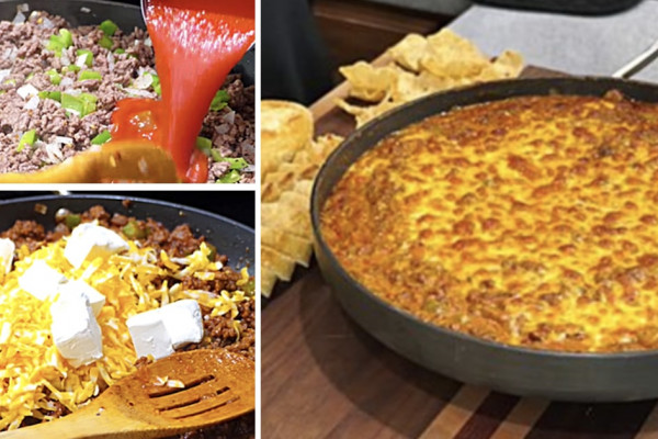 Sloppy Joe Skillet Dip Recipe