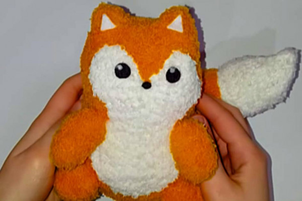 Learn to make an easy cheap and adorable DIY Sock Fox