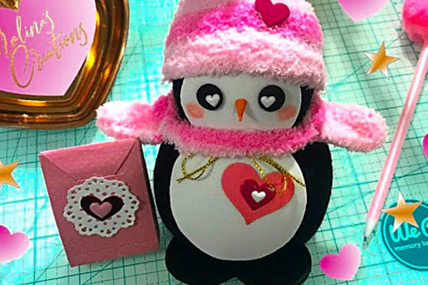 Learn to make a DIY Sock Penguin