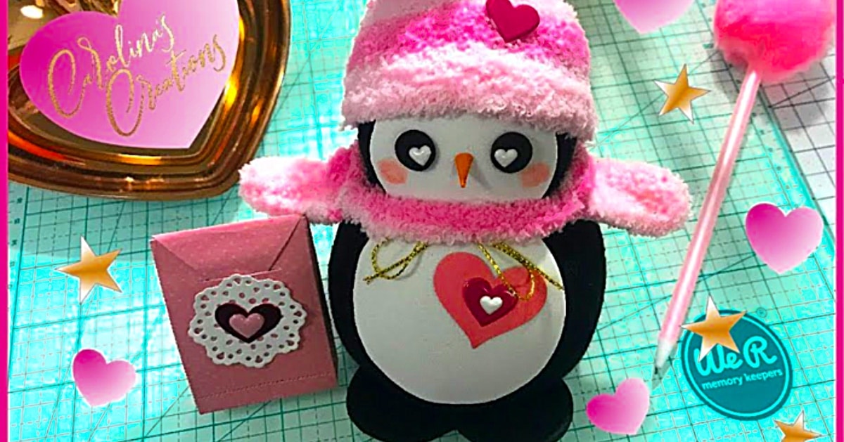 DIY Valentine’s Day Sock Penguin | DIY Joy Projects and Crafts Ideas