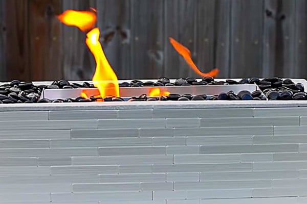 Try making a beautiful cheap easy DIY tabletop fire pit