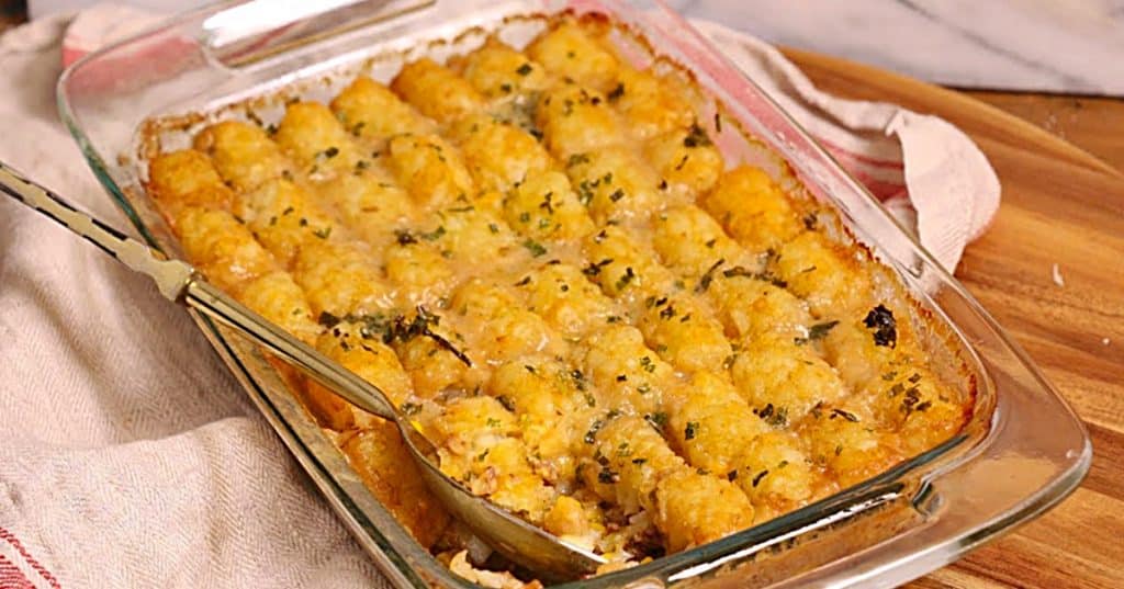 Learn to mak a Tater Tot Casserole Recipe