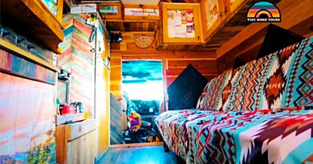 Learn to build a tiny truck home from a box truck