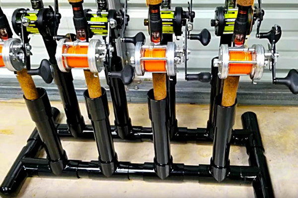 Try these seven PVC Fishing Projects