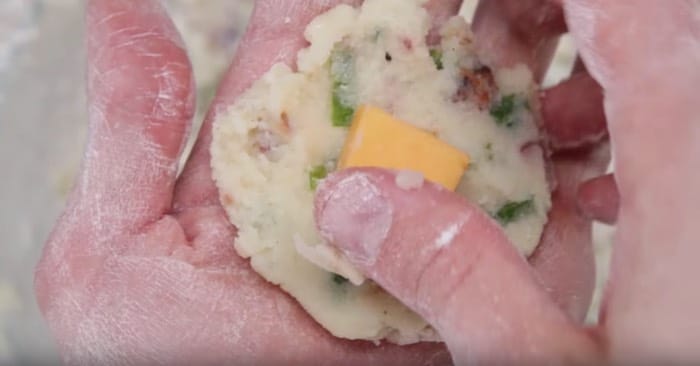 How to Make Loaded Cheese Stuffed Mashed Potato Balls