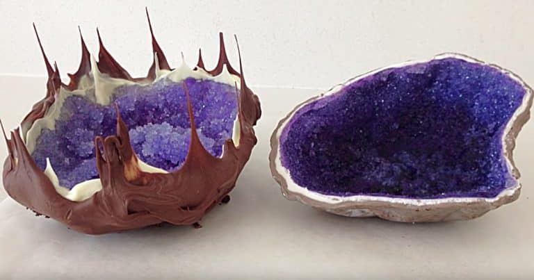 Edible Rock Candy Geodes Recipe - DIY Joy
