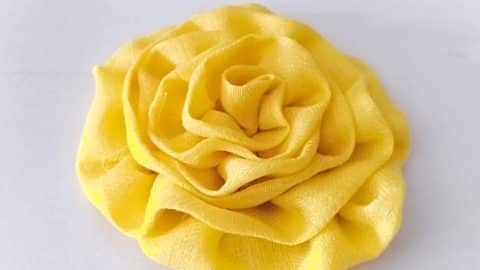 DIY Fabric Flower | DIY Joy Projects and Crafts Ideas