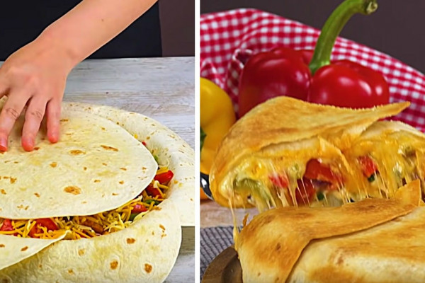 Make A Fajita Crunch Wrap Recipe