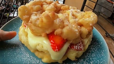 Funnel Cake Grilled Cheese Recipe | DIY Joy Projects and Crafts Ideas