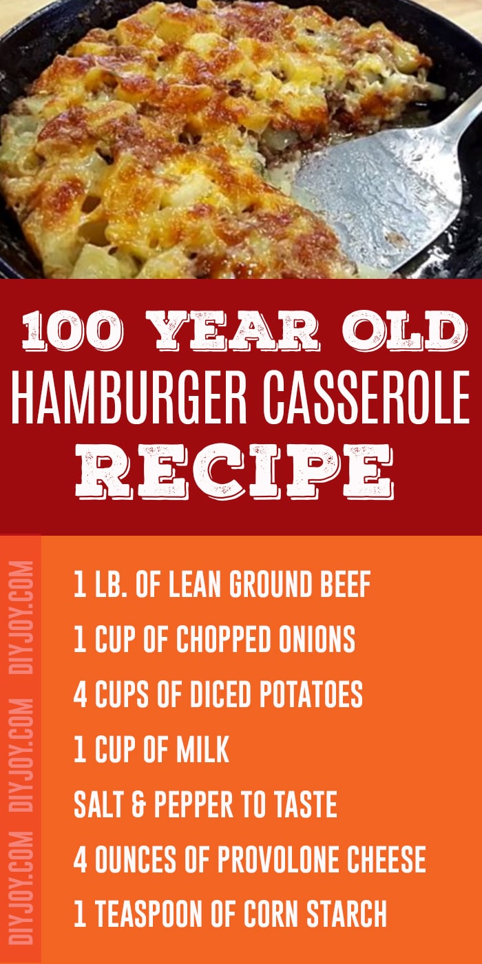 Hamburger Casserole Recipe - Easy Ground Beef Recipes - Inexpensive Meals to Make With Ground Burger Meat Casseroles