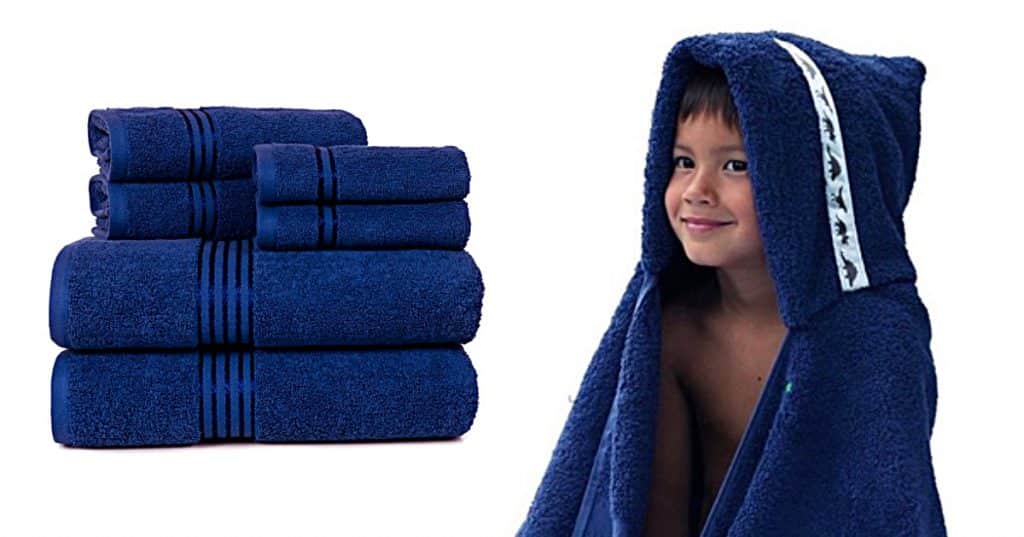 Make a cheap easy quick hooded towel