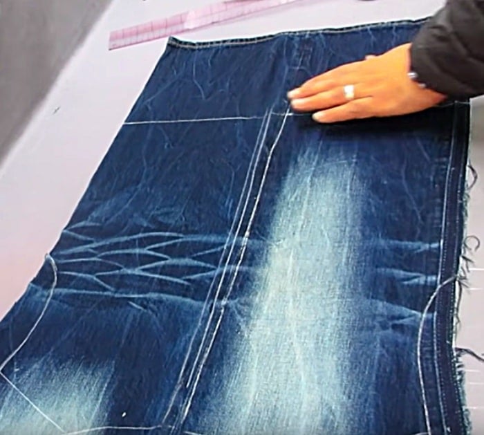 Make A Zip Up Denim Vest From Old Jeans