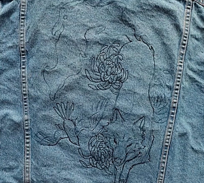 Featured image of post Painted Jean Jacket Ideas