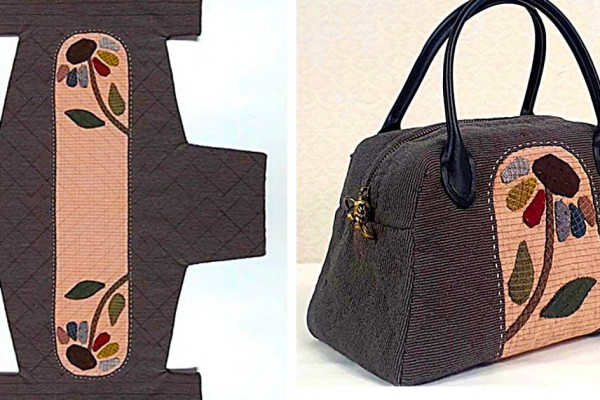 Make A DIY Quilted Bag with a free pattern download