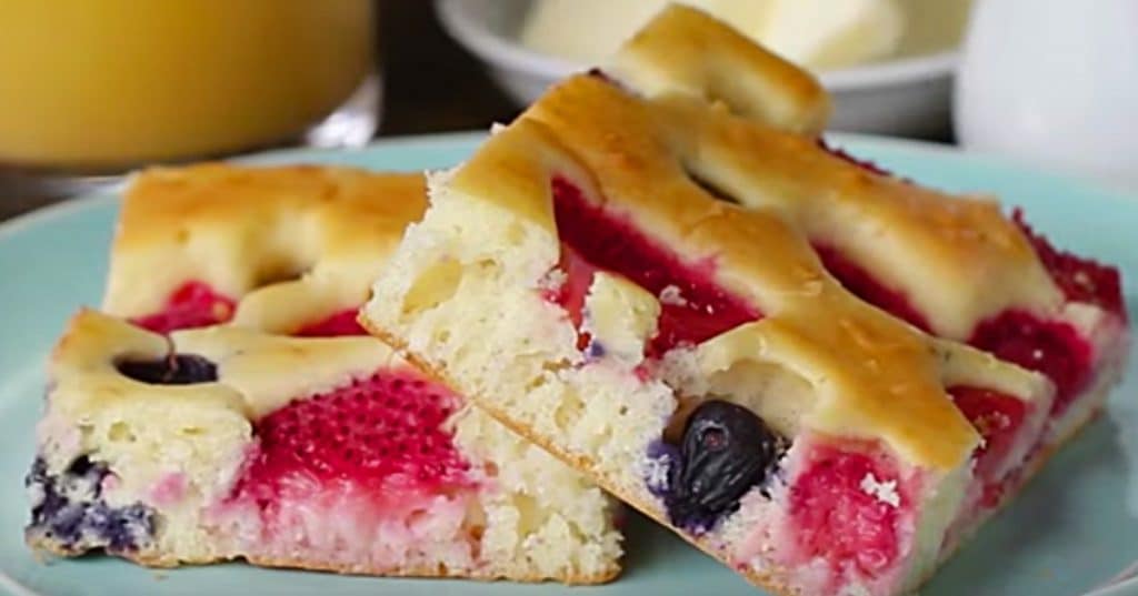 Make a large pancake in a sheet pan to feed many