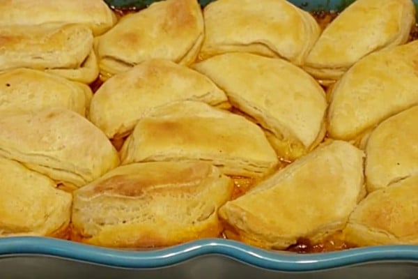 Make a Sloppy Joe Casserole with Pillsbury Grands Pop Biscuits