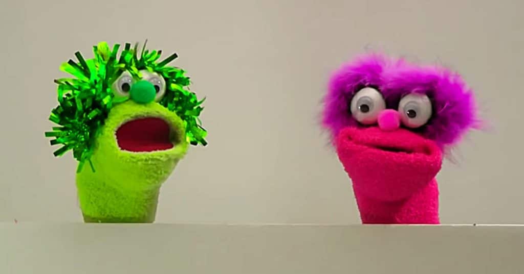 Make DIY Sock Puppets out of Dollar Tree Socks