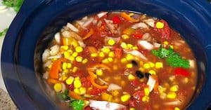 Crockpot Chicken Tortilla Soup Recipe