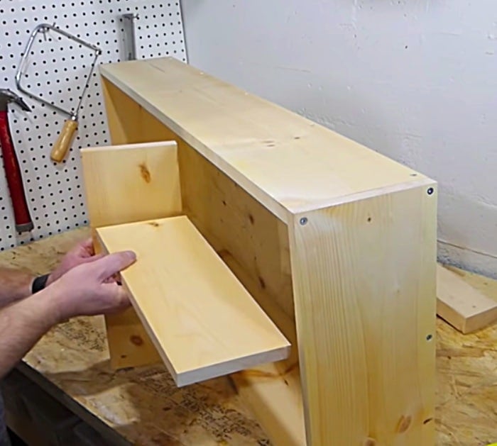 Diy Fold Down Wall Mounted Desk - How To Build Wall Mounted Folding Desk