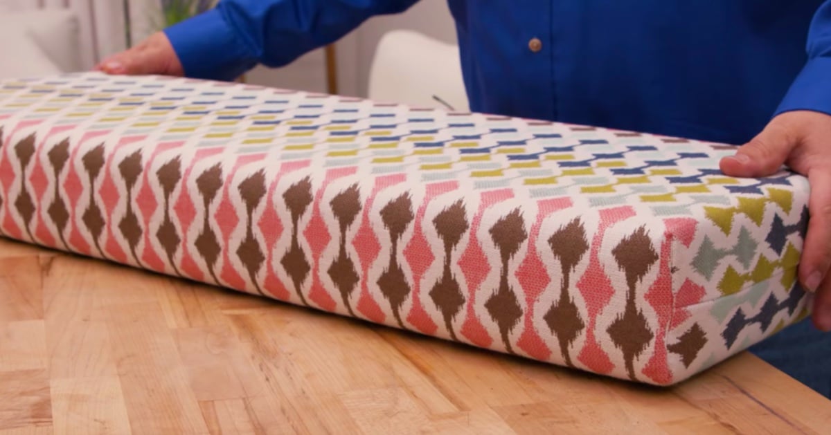 How To Make A Box Cushion In 30 Minutes