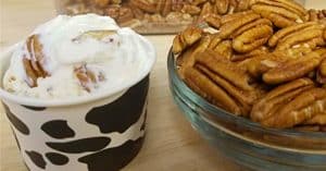 Butter Pecan Keto Mason Jar Ice Cream Recipe