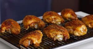 Oven Roasted Crispy Chicken Thighs Recipe