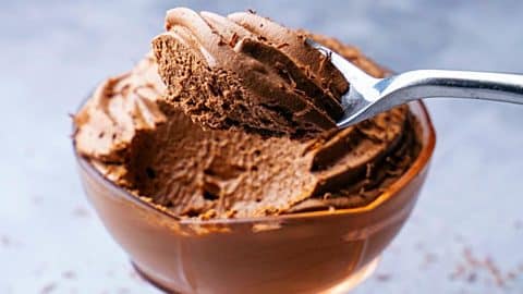 Two Ingredient Chocolate Mousse Recipe | DIY Joy Projects and Crafts Ideas