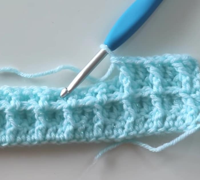 How To Crochet A Waffle Blanket