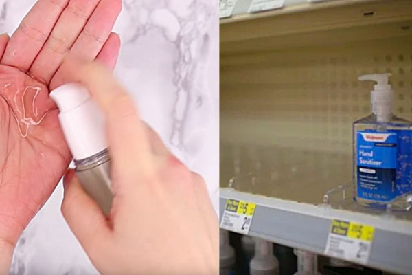 Make your own hand sanitizer from the WHO