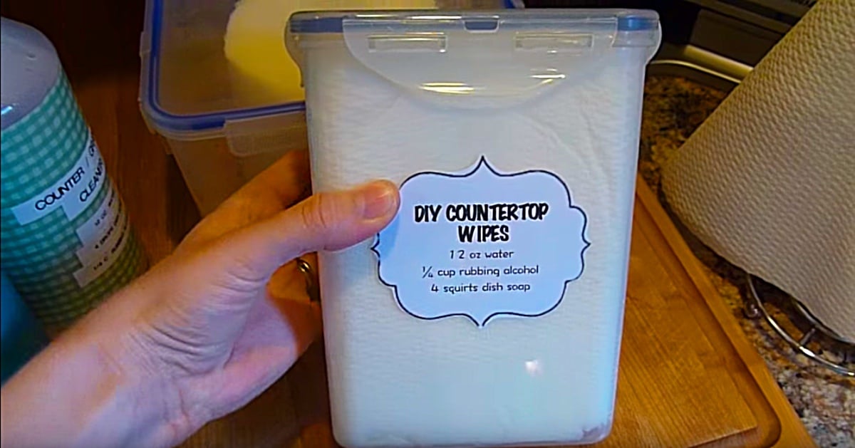 How To Make Kitchen Wipes | DIY Joy Projects and Crafts Ideas