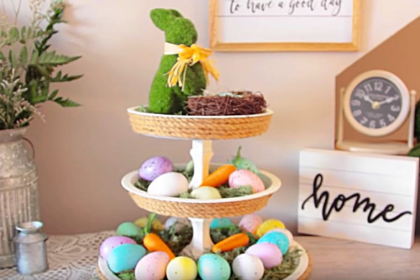 Make easy cheap beautiful Easter Decor