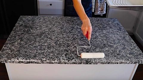 How To Paint Faux Granite Countertops
