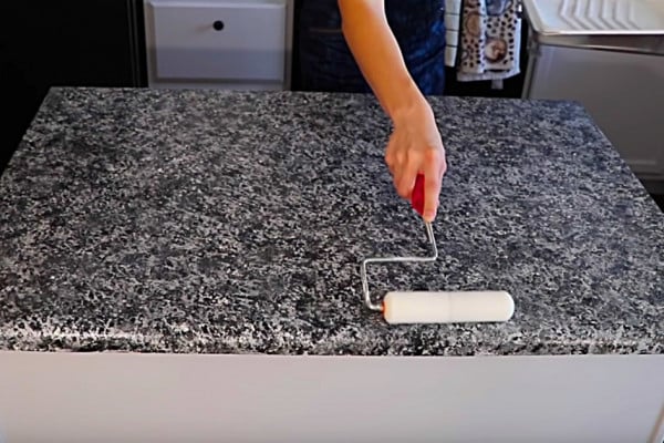 Make faux granite countertops