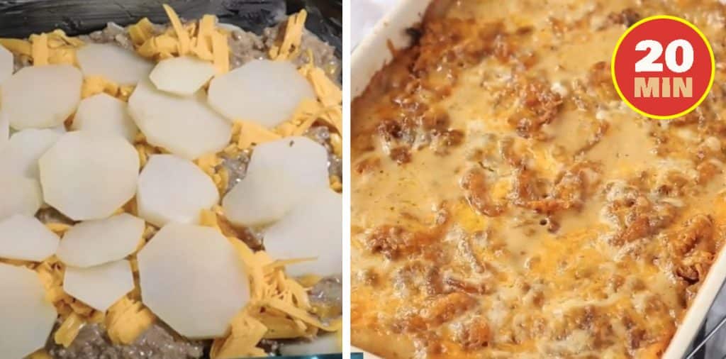 Hamburger Casserole Recipe - Easy Ground Beef Recipes and Beef Dinner Ideas