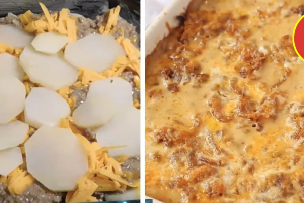 Hamburger Casserole Recipe - Easy Ground Beef Recipes and Beef Dinner Ideas