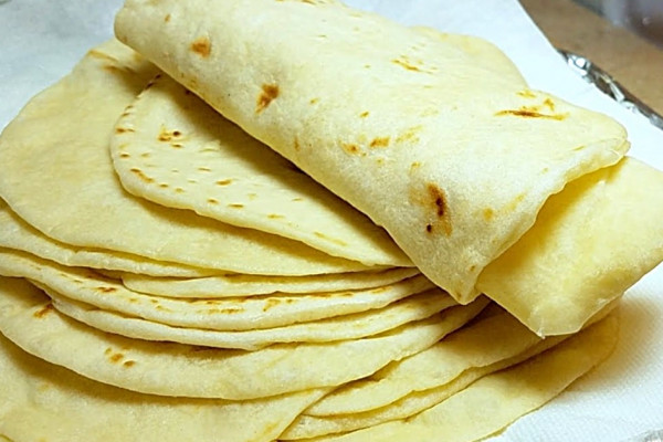 How to Make Flour Tortillas at Home - Recipe for homemade Flour Tortillas