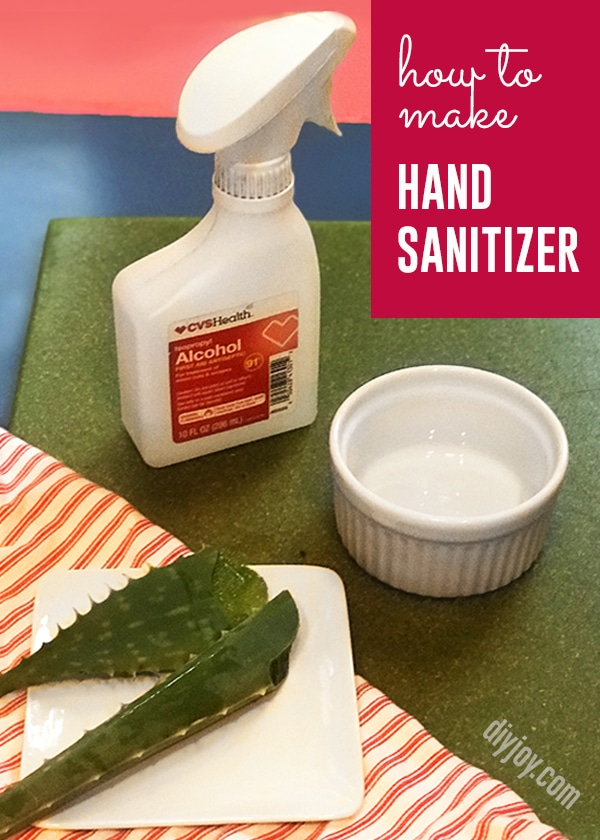 How to Make Hand Sanitizer - Recipes from the World Health Association